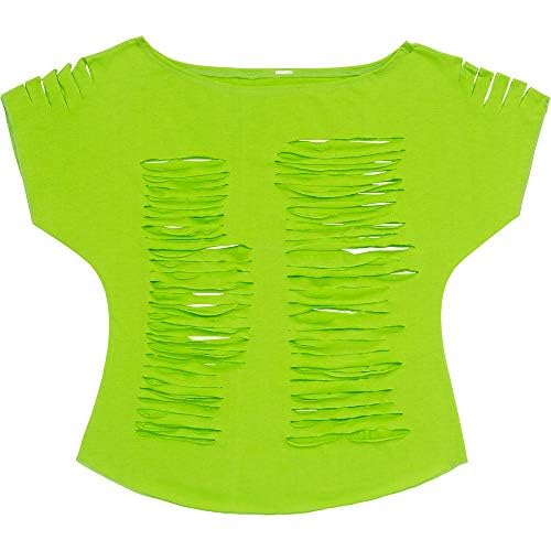 Amscan Neon Green Ripped T-Shirt : Amazon.ca: Clothing