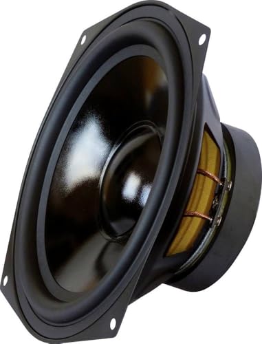 Dynavox 200mm Basslautsprecher 8 Ohm, Schwarz, 206160