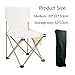 Wuden Black Small Outdoor, Camping Picnic Chair, Ultra-Light Portable Artist Sketching Chair