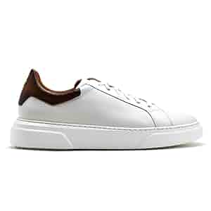 マグナーニ スニーカー メンズレザー 革靴 ホワイト ネイビー MAGNANNI Amazon | [Magnanni] 【マグナーニ】 スニーカー メンズ