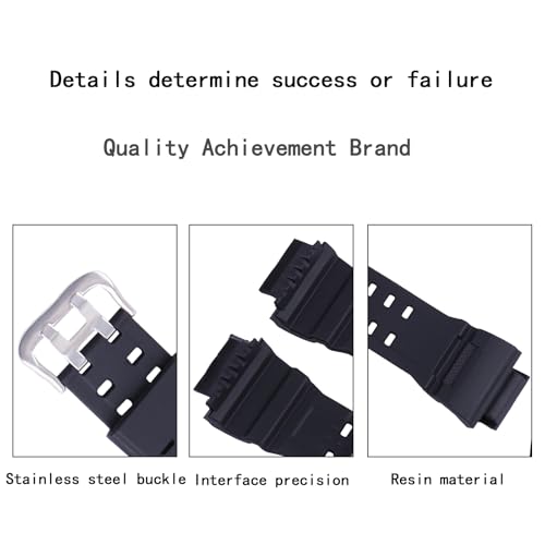 Bracelet résine compatible Casio G Shock anti casse et étanche