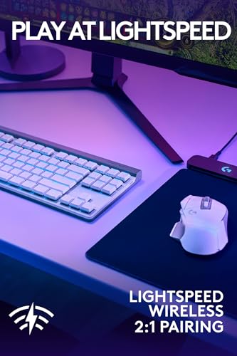 Image of Logitech G502 X Lightspeed Wireless Gaming Mouse + G515 TKL Wireless Gaming Keyboard (Tactile) Bundle: White