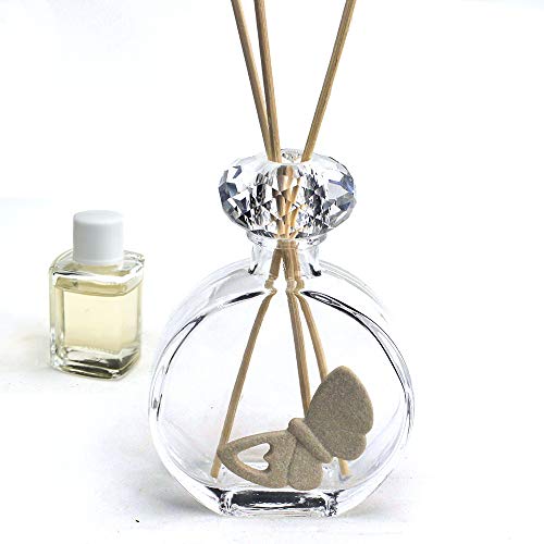 DLM Bomboniera Per Cresima – Diffusore Per Ambienti In Cristallo Con Anello, Kit Da 6 Pezzi, Made In Italy - 6