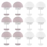 12 Stück Quiltbefestigungsclip, Bettdecken Clips Weiss Bettdeckenhalter Kunststoff Bettdeckenclips Bettdeckenbezug Klammer Bettdeckenclipse für Bettdecken Laken Vorhänge Kleidung, 3.15×2.35 cm