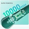 MANFLY Handheld Electric Massager, Rechargeable Multiple Speeds and Modes Waterproof Body Massage Tool (Green) #5