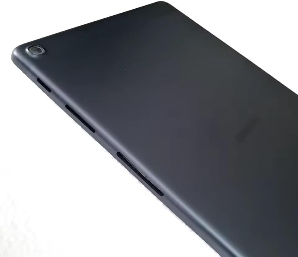 for Samsung Galaxy Tab A 10.1 (2019) SM-T510 SM-T515 Housing Back Door Battery Cover Without Lens (Black)
