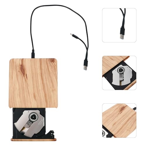 Quemador externo DVD CD USB 3.0 con puerto Type-C miniatura 5