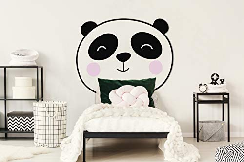 Oedim Cabecero Infantil Cama PVC Animales Panda 100x120cm | Cabecero Ligero, Elegante, Resistente y Económico
