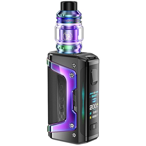 GEEKVAPE Aegis Legend 5 Kit 200W - Aegis Legend 5 Box Mod 5-Modes Vaping + GeekVape Z Sub Ohm Tank Réservoir 5.5ml, Sans Batteries, Sans nicotine