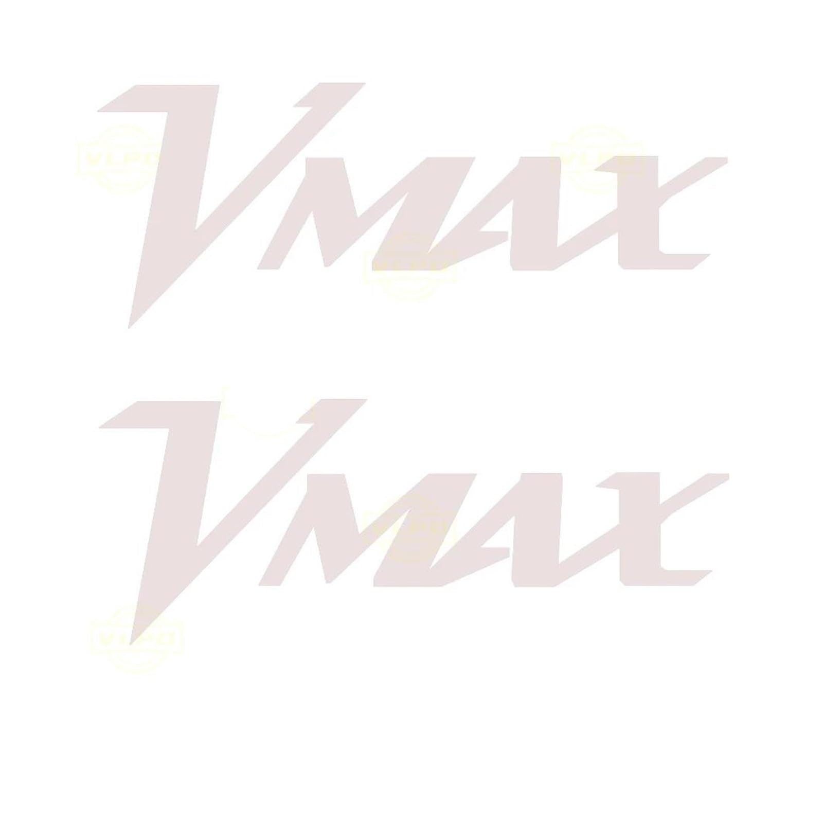 Decoration for Yamaha Vmax 1200 V Max 1700 V-Max Max1200 Max1700 Vmax1200 Vmax1700 Glow Stickers Waterproof Reflection Decals(Gray)