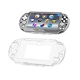 Case Acrílico Protetor Transparente para PS Vita Slim 2000, Compatível com PlayStation PCH-2000, 18.8 x 9.3 cm