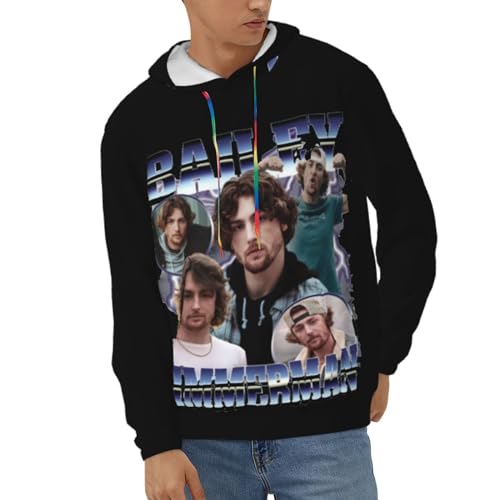 Bailey Music Zimmerman Men's Hoodies Long Sleeve Pullover Hoodie Youthful Sport Sweatshirt Fall Clothes With Pocket2