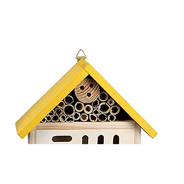 dekojohnson Insektenhotel Insektenhaus Wildbienenhotel Wellnesshotel für Insekten Insektenkasten Naturschutz im Garten… – Bild 3