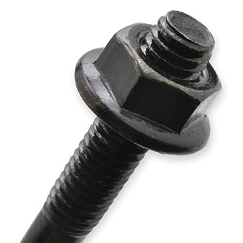 Easyboost 4 Zylinderstehbolzen Set M6 x 106mm für Piaggio AC/LC 50ccm Typhoon NRG Zip Runner und Minarelli Stehend MBK Booster Yamaha Bw’s Stunt