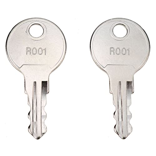 Image of DVPARTS 10X RV Camper Trailer Key R001 230012 RV Keys Compatible with Baggage /Compartment Door Key