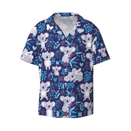 Chemise été homme anti-chaleur style koala pour vacances