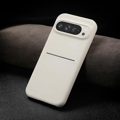 sunrun �X�}�z�P�[�X Pixel 11 Pro �p�̃P�[�X �J�o�[ ���U�[�J�o�[ �J�[�h���[ �ϏՌ��P�[�X �ی�P�[�X �y�� ���^ TPU&PU���U�[�f�� ������� �֗� ���p �l�C �w�ʃJ�o�[[ag-nx2592][�z���C�g]