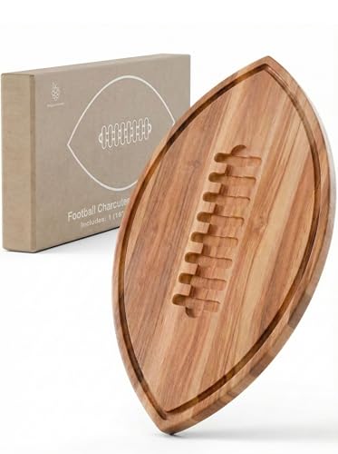 Football Shaped Cutting Board – 16X9.5 INCH –...