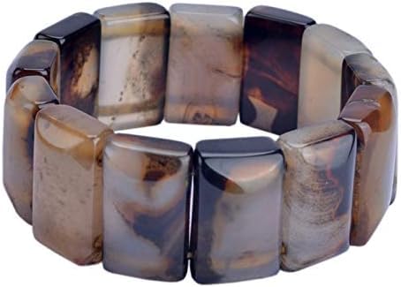 Bracelet en jade pour hommes et femmes qui s'adapte sans serrer le poignet