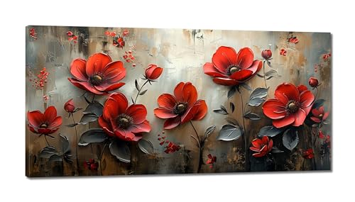 Broderie Diamant Coquelicot 100x200cm anti-stress | Kit Complet 5D
