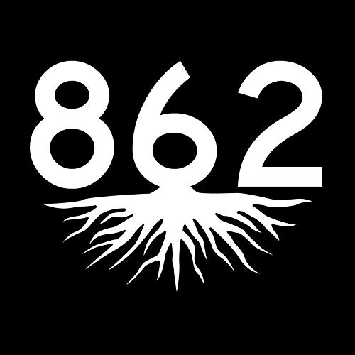 JMM Industries 862 Roots New Jersey Area Code NJ Vinyl Decal