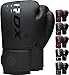 RDX Guantes de Boxeo para Entrenamiento y Muay Thai, Maya Hide Cuero Kara Mitones para Sparring, Kick Boxing, Boxing Gloves para Saco Boxeo, Artes Marciales Training