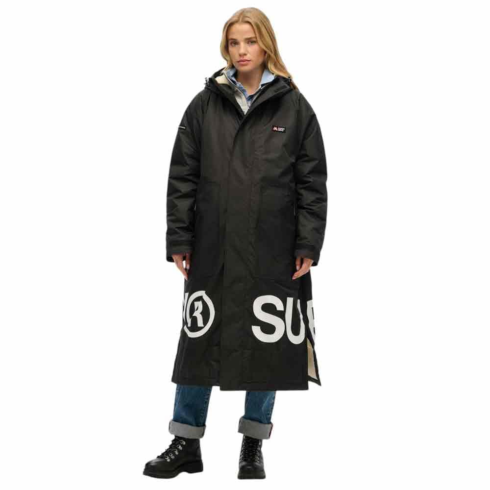Superdry Women's Noir ’S Robe Windbreaker