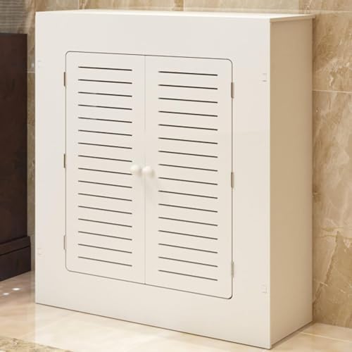 Cache-radiateur avec étagère de rangement supérieure meuble chauffage