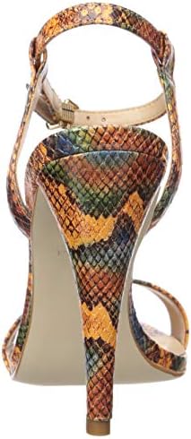 Steve Madden Women's Carmelina Heeled Sandal, Multi Snake, 9.5 M US | Image 2
