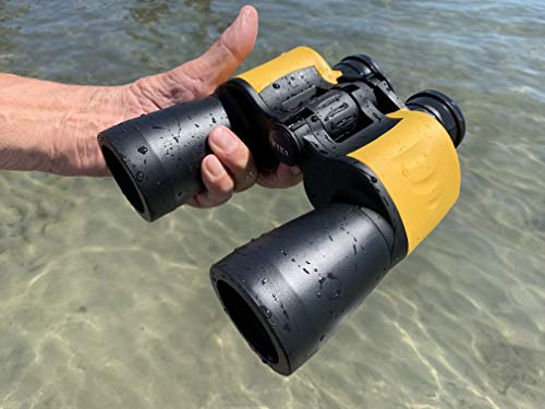 Floating Marine Binoculars for Adults - Ideal for Any Water Sport, Boating or Fishing use (7 X 50) - Thumbnail 4