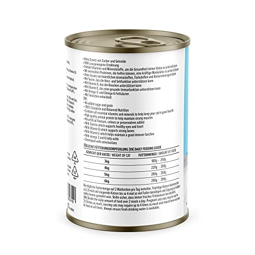 by Amazon Katzen Nassfutter Pastete mit Rind, 1 x 415g