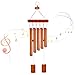 YYTECH Bambus Windspiel Windspiel, Garten angenehmer Klang, Klangspiel zum Aufhängen, HxB: 60 x 17 cm, Braun, Hängedeko für Draußen & Drinnen