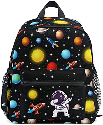 Kids Toddler Backpack Space Solar System School Backpack for Boys Girls Kindergarten Preschool Bookbag with Safety Reflective Strap