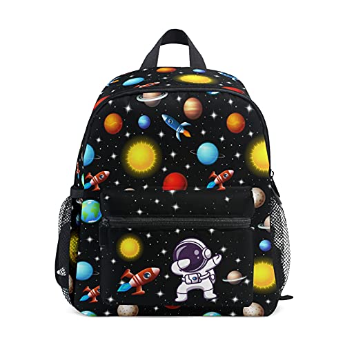 Kids Toddler Backpack Space Solar System School Backpack For Boys Girls Kindergarten Preschool Bookbag With Safety Reflective Strap #TOP1