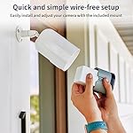 Arlo Pro 5S 2K XL Spotlight Camera - Wireless Home Security Camera with Spotlight, Longer Battery Life, Color Night Vision, Dual-Band Wi-Fi & 2-Way Audio - White, 3 Pack, VMS4362P - Image 3