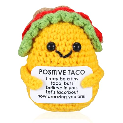 Emotional Crochet Positive Taco Gifts, 3