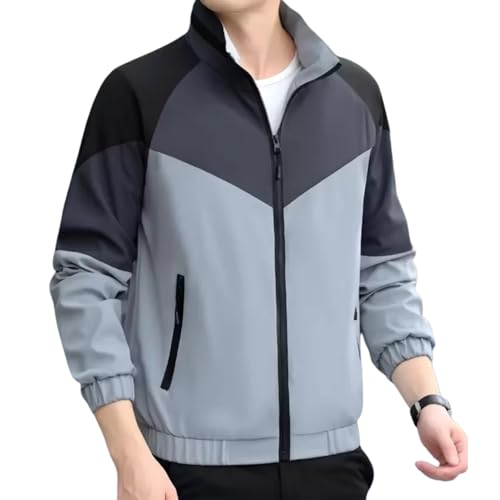 Image of MIA FASHION Mens Water Rasistance Jacket for Light Rain Full Sleeves Zipper Jacket Inside Pocket for Bike Riders & Outdoor Activity