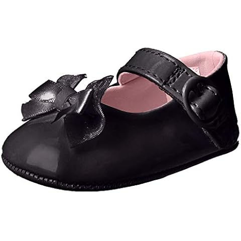 Baby Deer baby girls Mckenna-infant Mary Jane Dress Shoe, Black, 1 Infant US Cover