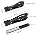 SZQHT Extra Wide Jaw Opening Nail Clippers for Thick Nails Cutter for Ingrown Toenail Clippers & Fingernails Manicure Set,Pedicure Kit,Men & Women(Black)