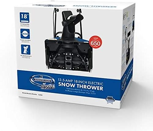 review Snow Joe Ultra SJ620 18-Inch 13.5-Amp Electric Snow Thrower