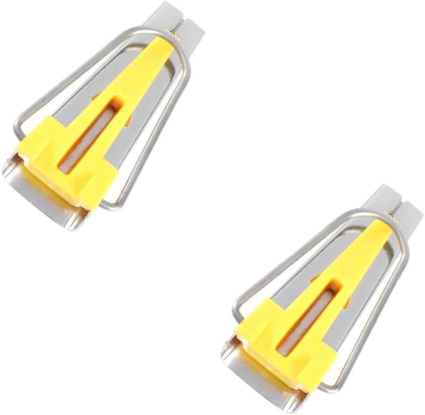 Uonlytech 2pcs Bias Binding Tape Maker Bias Tape Maker Tool Quilting Sewing Accessories Fabric Binding Tool
