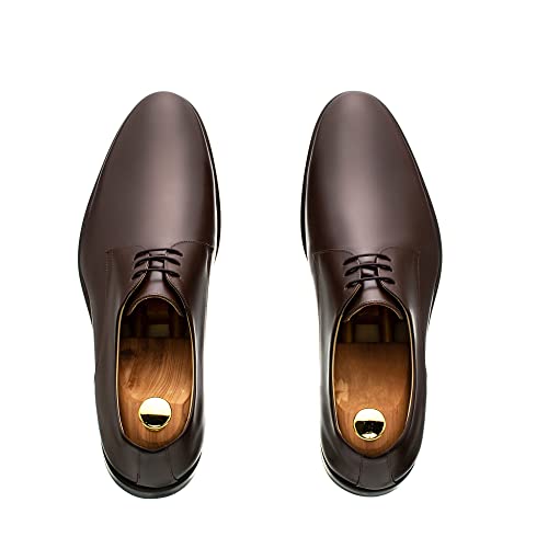 Image of Leather Formal /Classic Shoes Oxfords Plain Derby Merida