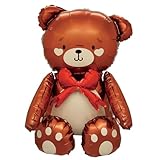 💛 DESIGN ÉLÉGANT & QUALITÉ SUPÉRIEURE : Un délicat ton crème associé à un nœud doré confère à ce ballon un aspect sophistiqué et féérique. Son film plastique robuste et de haute qualité lui confère une forme et un éclat durables, parfaits pour les moments spéciaux.