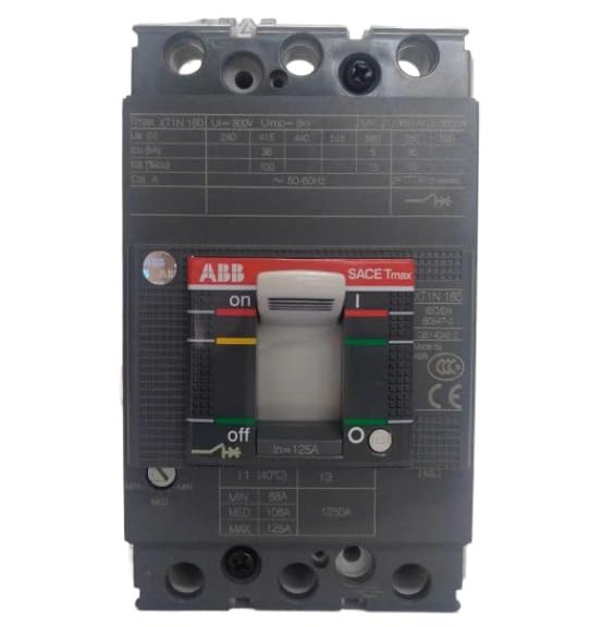 Available for ABB Circuit Breaker XT1N160 General Accessories (XT1N160 3P 100A)