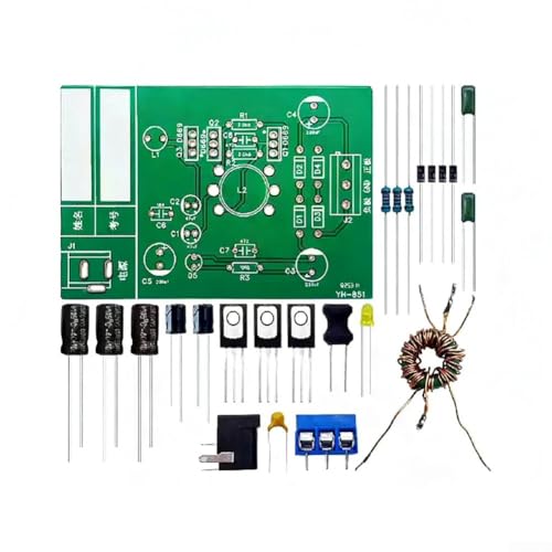 Kit de placa de práctica de soldadura inversor automotriz DC 5V Circuito Asamblea para principiantes Electrónica Enseñanza Entrenamiento de escritorio Operación Habilidades Desarrollo +(kit)