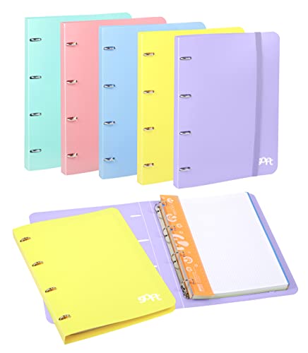 Carpeblock soft plastique A5 Carchivo bleu pour vos notes de cours et réunions de bureau
