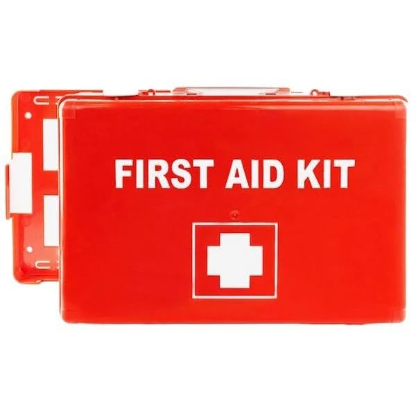 INCA Kit di Primo Soccorso Professionale, Valigetta Rossa | Gruppi di Lavoro AB, Più di 3 Lavoratori