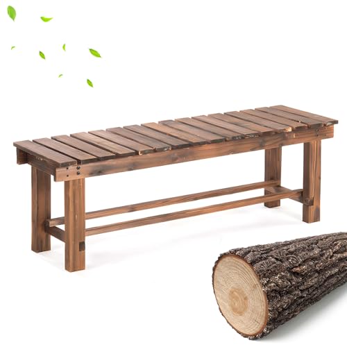 YOUTHDD ガーデンベンチ ガーデン 木製 ベンチ 屋外 木製縁台 ステップ 踏み台 簡単組立式 耐腐食性/耐荷重/耐日光性 90cm 120cm 150cm 180cm 奥行35×高さ40cm 中庭や庭園に適 屋内屋外用家具