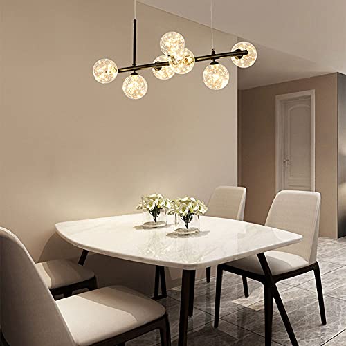 SYXBXZ Lampadario Nordico Gypsophila, Paralume in