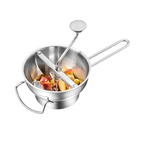 GEFU Passiergerät FLOTTE LOTTE® mit 3 Lochscheiben 1/3/8 mm | Edelstahl Küchenklassiker für...